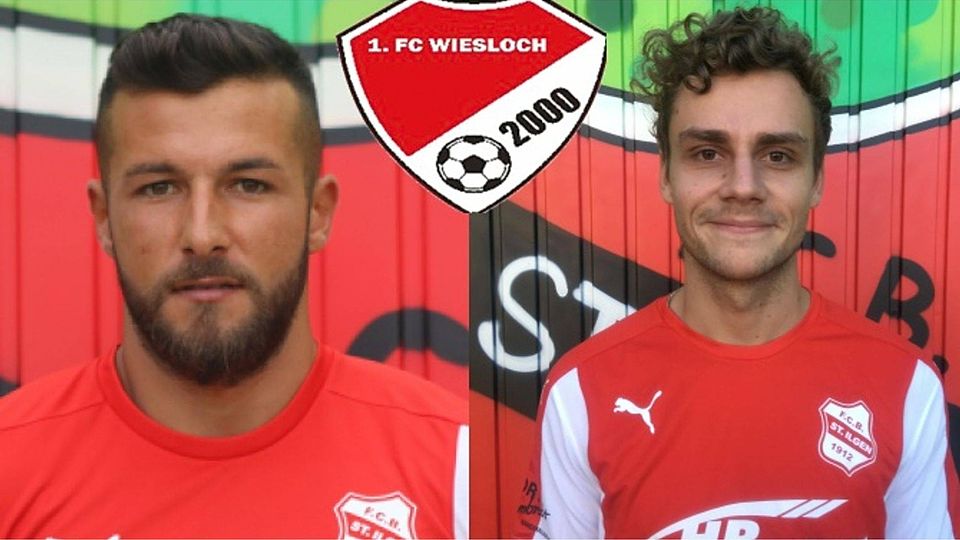 Berkan Demiröz (l.) und Pierre Heidicker verstärken ab der Rückrunde den 1.FC Wiesloch.