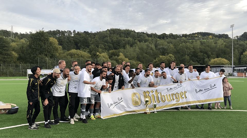 Eintracht Hohkeppel ist Gewinner des Kreispokals in Berg.