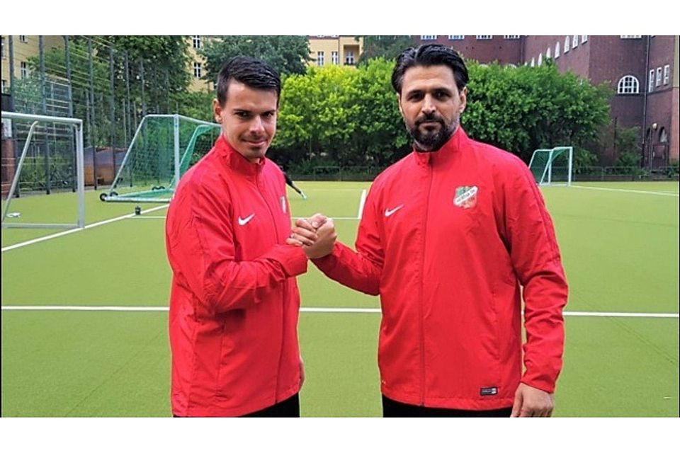 von li nach rechts: Co Trainer Munier Raychouni / Cheftrainer Kemal Halat