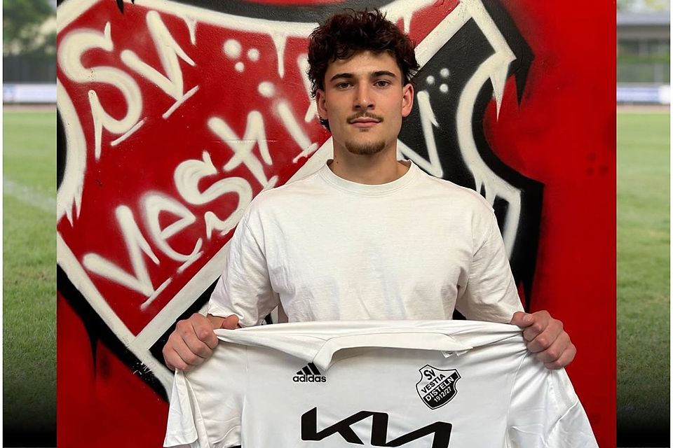 Louis Pogrzeba (hier noch im Trikot von SpVgg Erkenschwick) wechselt im Sommer vom Wacker Obercastrop zum Liga Konkurrenten Vestia Disteln