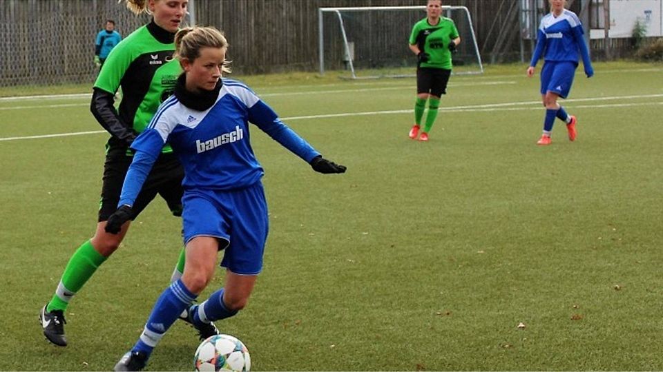 Melanie Ohlinger spielt auch in der neuen Saison für die Fußballerinnen des TSB Ravensburg in der Landesliga. Archivfoto: privat