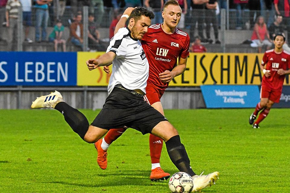 Für den TSV Rain hat David Bauer (vorne) über 100 Spiele bestritten, hier 2019 in Memmingen. Es ist gut möglich, dass noch ein paar Einsätze folgen werden, wenn er zurückkehrt.