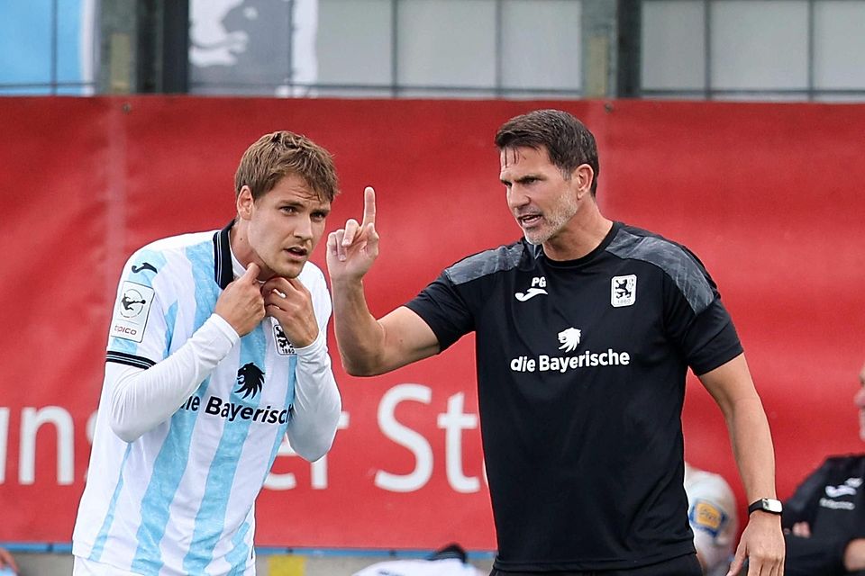 Vor der Startelfpremiere: Glöckner mit Christiansen.