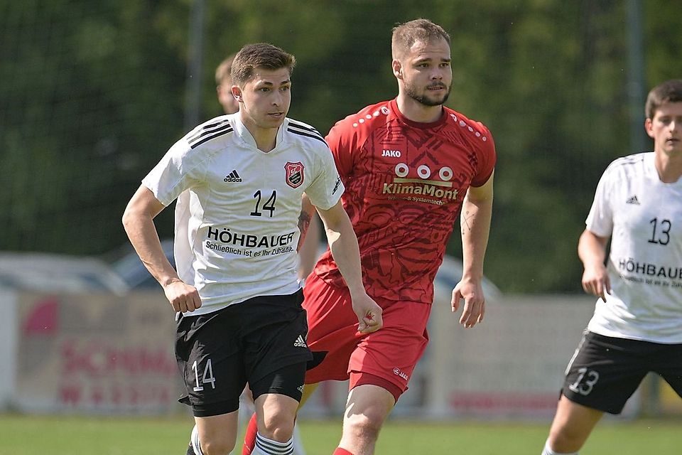 Fabian Geitner (links) zählt ab Juni nicht mehr zum Aufgebot des SC Luhe-Wildenau.
