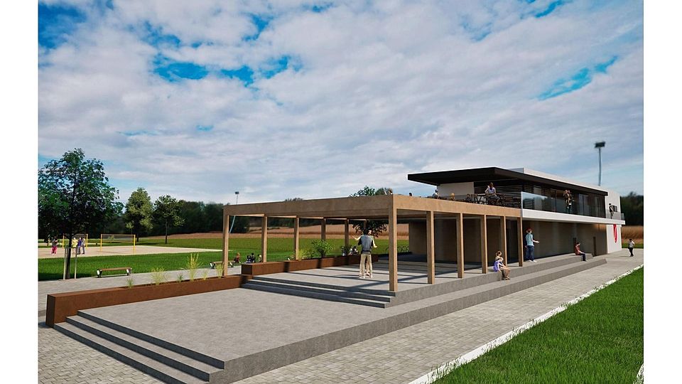 Tus Oberding Vereinsheim Plan