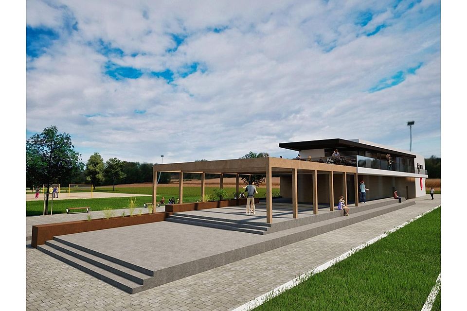 Tus Oberding Vereinsheim Plan