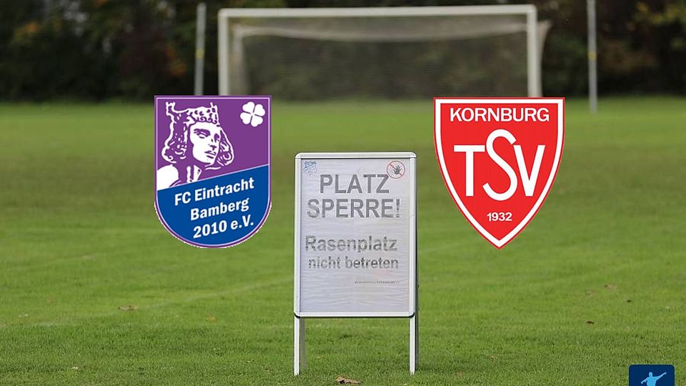 Der Bayernliga-Partie Eintracht Bamberg gegen den TSV Kornburg droht die Absage. 
