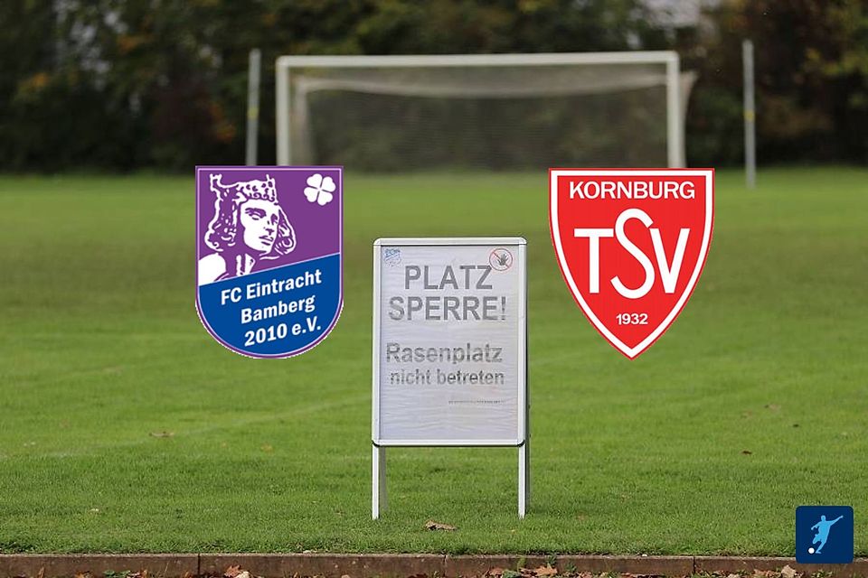 Der Bayernliga-Partie Eintracht Bamberg gegen den TSV Kornburg droht die Absage. 