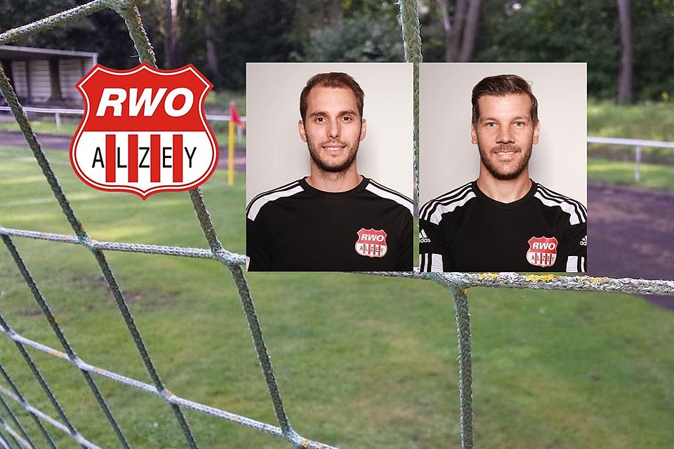 Max Kimnach (links) und Lars Weingärtner sind nicht länger Trainer von RWO Alzey.