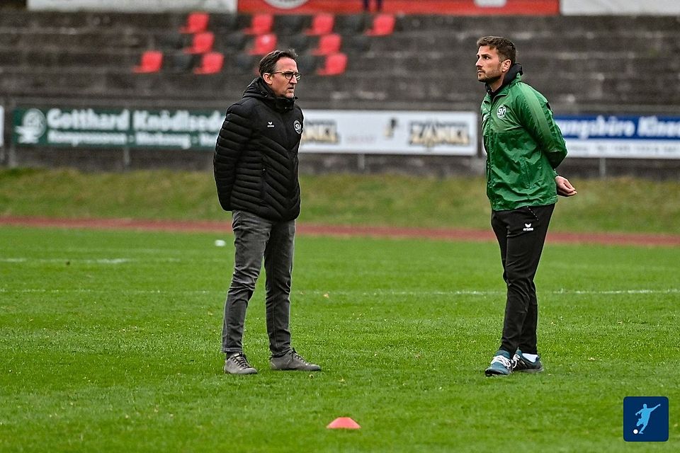 Mit Ex-Coach Stefan Köck (re.) hat Clemens immer eine besondere Verbindung gehabt 