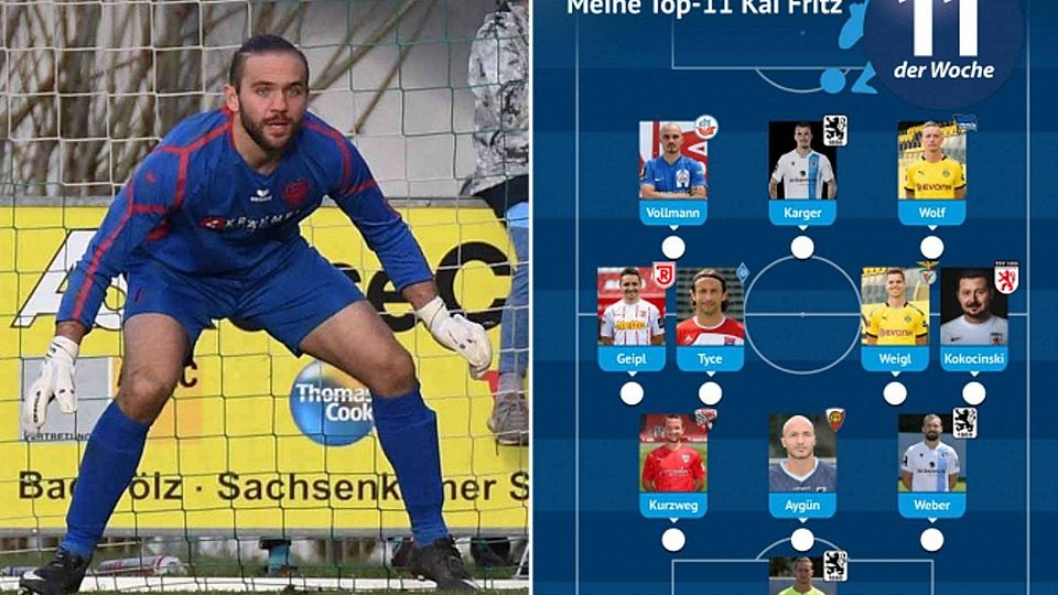 Kai Fritz vom TuS Geretsried präsentiert die Top-Elf seiner Karriere Patrick Staar