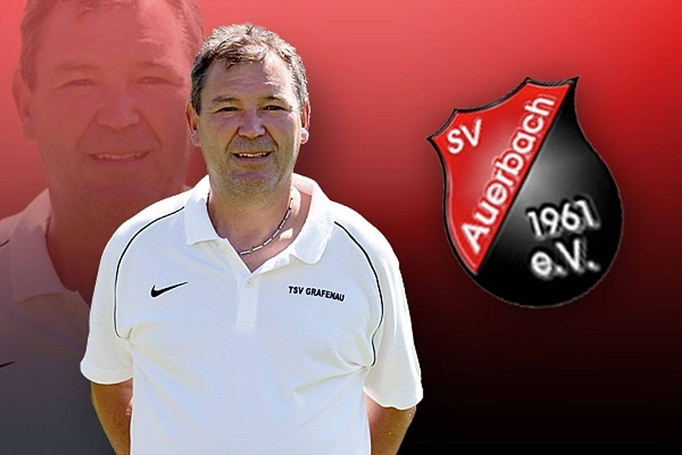 Alois Roßgoderer ist neuer Chefanweiser des SV Auerbach  Montage:Wagner