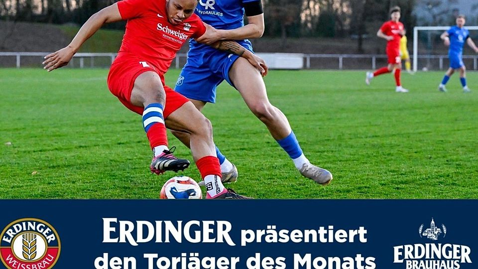 Bei Mike Opara und dem VfB Forstinning läufts: Der Stürmer traf in acht Spielen neunmal 