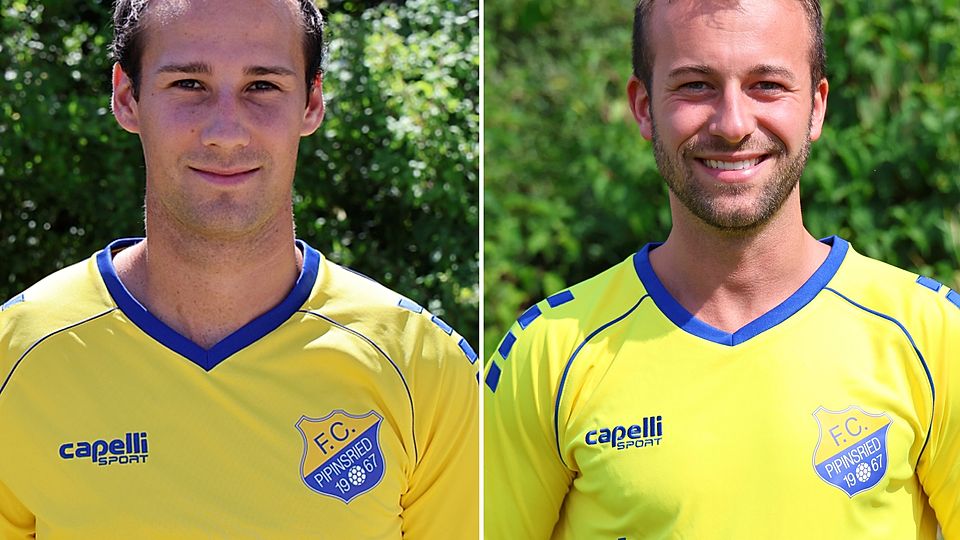 Fabian Benko (l.) und Mayer (r.) sind die beiden ältesten Spieler im Kader vom FC Pipinsried.