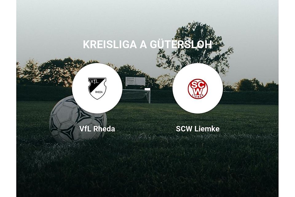 VfL Rheda gegen SCW Liemke