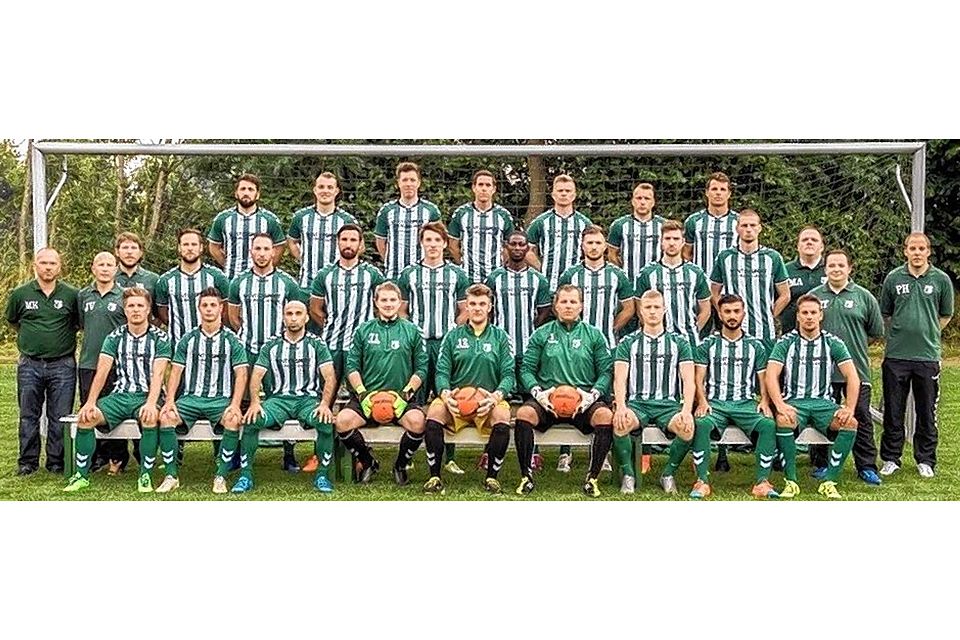 Das Team von Grün-Weiß Siebenbäumen sieht sich gut gerüstet für den Kampf um die Landesliga.