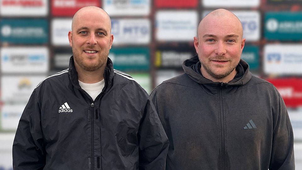 Coachen die künftige 2. Mannschaft des TSV Bad Abbach: Daniel Peter (links) und Dennis Hemmerich.