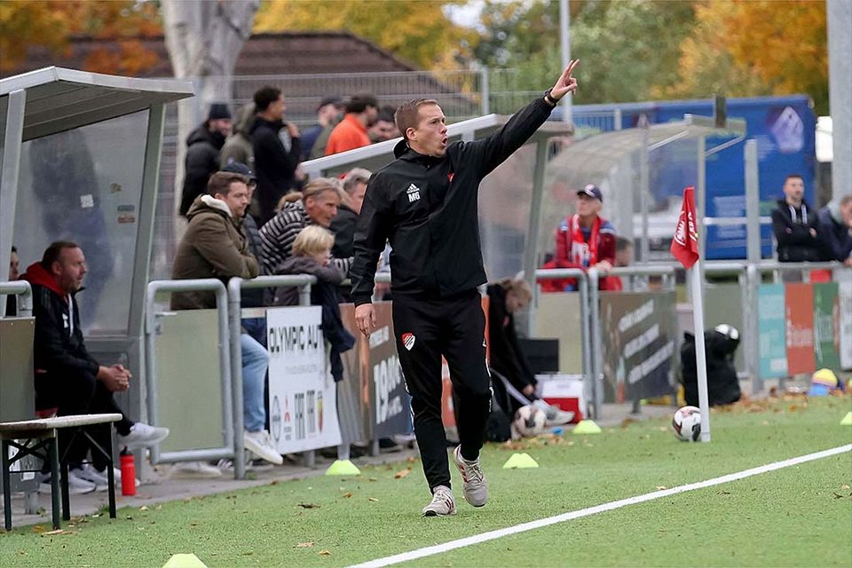 Trainer Martin Genz (Kaltenkirchener TS).