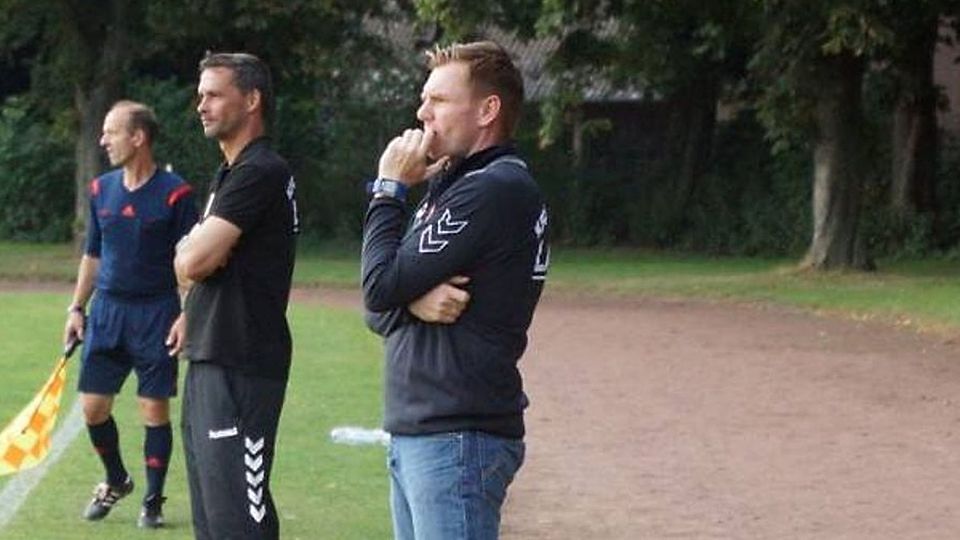 Michael Boris 2015 als Trainer des KFC Uerdingen.