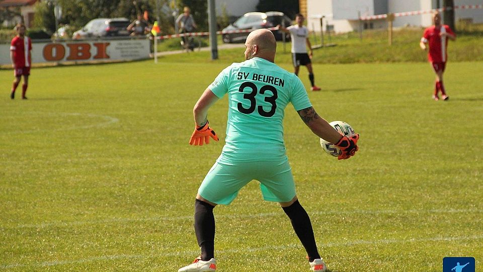 Torwart Andi in Aktion (Archiv)