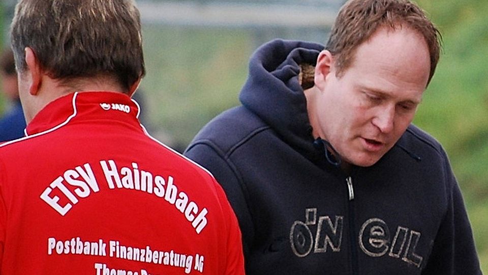 Hainsbachs Coach Jochen Freidhofer.  Foto: Nagl