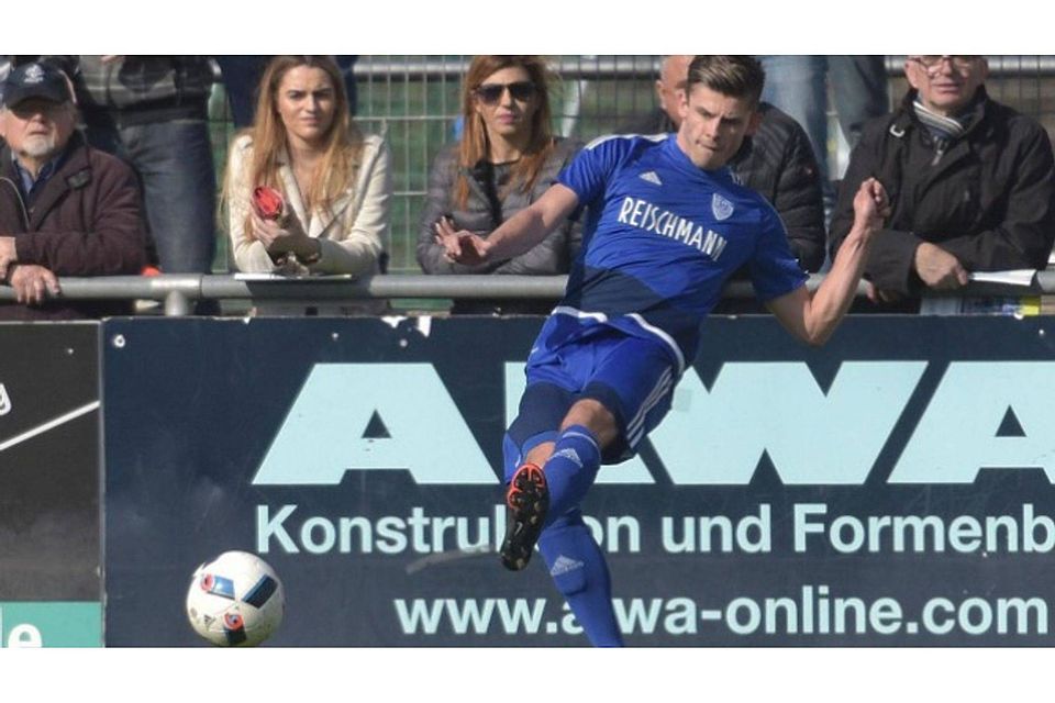 Jascha Fiesel und der FV Ravensburg spielen am Dienstag das WFV-Pokal-Viertelfinale beim SGV Freiberg. Derek Schuh