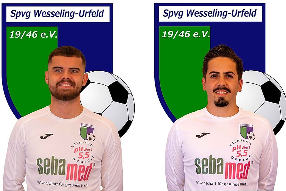 Justin Janczak (links) und Valerio Fariello-D'Anucci wechseln zum FC Germania Zündorf.