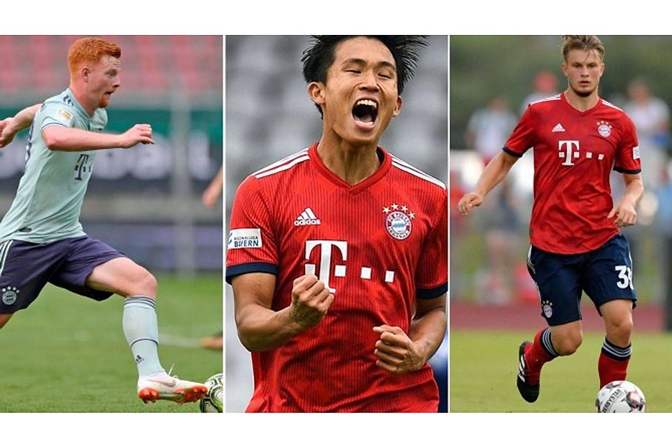 Der FC Bayern berief die Talente Will, Jeong und Mai in den Champions-League-Kader.  Foto: mis/Leifer