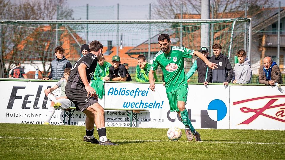 Wechselt innerhalb der Bezirksliga: Drilon Shukaj (r.) zieht vom TuS Holzkirchen weiter zum SV Miesbach.