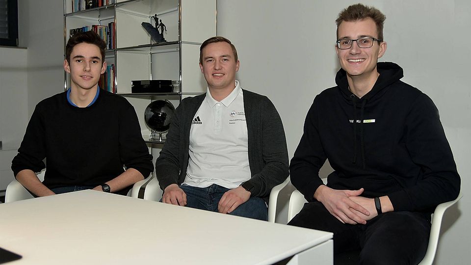 Nicholas Kohl, Marc Heiker und Jan-Philipp Bräumer (v.l.).
