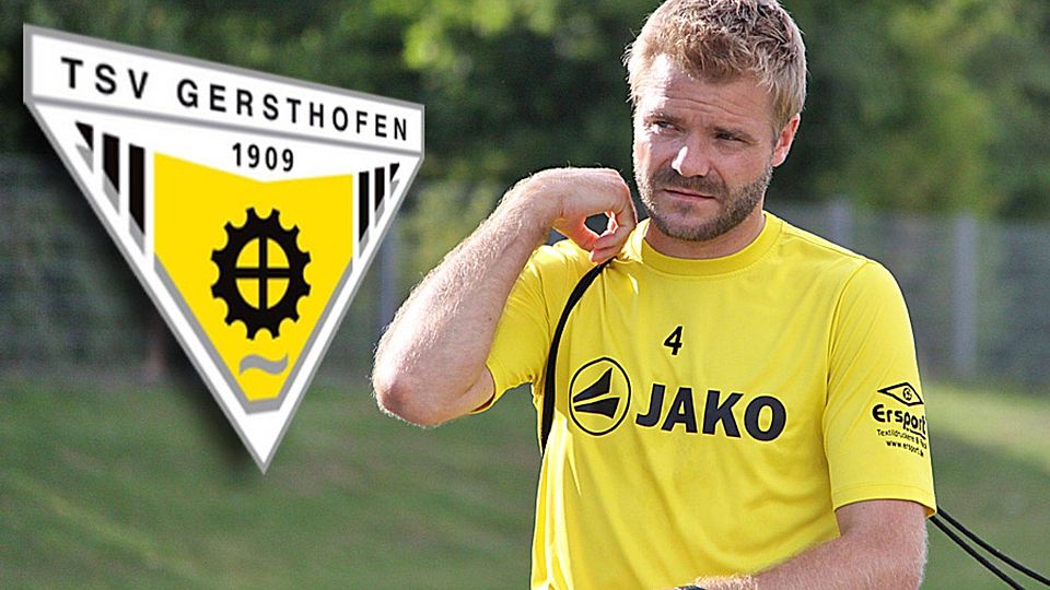 Sah am Wochenende eine verdiente Heimniederlage seiner Mannschaft: Gersthofens Trainer Florian Fischer.