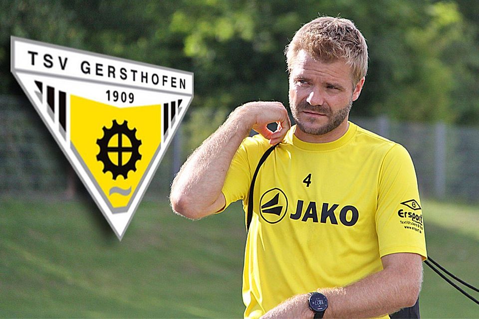 Sah am Wochenende eine verdiente Heimniederlage seiner Mannschaft: Gersthofens Trainer Florian Fischer.