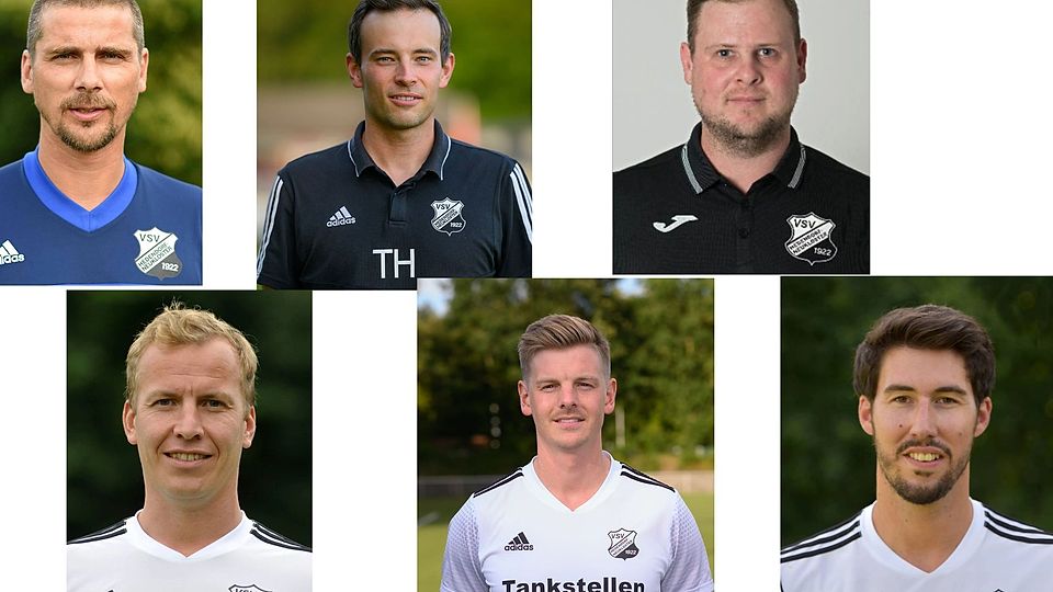 Die Dauerbrenner: Marko Nitsch (alle 10 Spiele), Andreas Mai (9), Torben Hildebrandt (9), Christopher Gorgs (8), Dirk Andreasen (8) und Jonas Albertz (8) (von links nach rechts).   