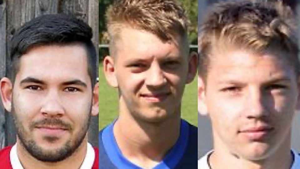 Felix Deutschmann (li.), Fabian Meylahn (m.) und Florian Meylahn (r.) verlassen die SG RW Prenzlau / Dedelower SV.