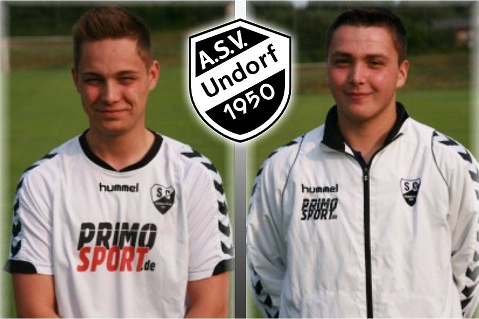 Andreas Schmatz (links) und Max Kandler schließen sich dem ASV Undorf an. Montage: Würthele