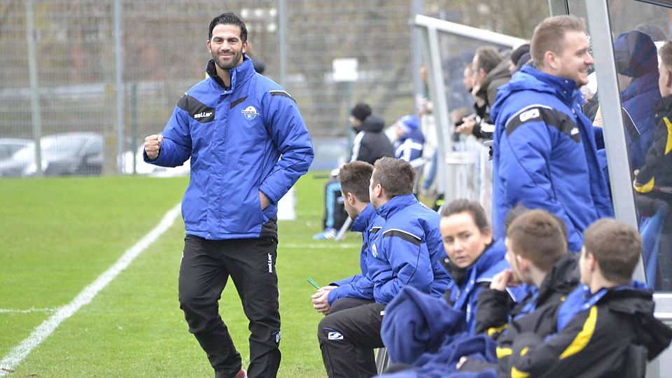Freut sich auf mehr Zeit für die Familie: Marco Cirrincione (l.) wird am Saisonende als Trainer der U17 des SC Paderborn aufhören.