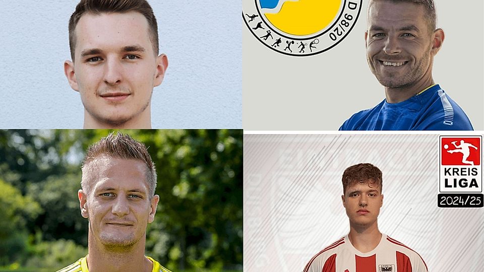 Tom Schürmann (o.l.), Simon Seifer, Kevin Fröde und Nick Faßbender trafen jeweils dreimal. 