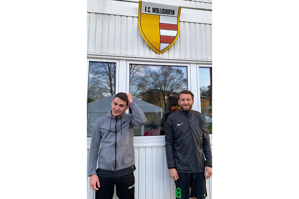 Weiter beim FC Wollishofen: Enis Ljatifi (l.) und Gianluca Cavaliere.