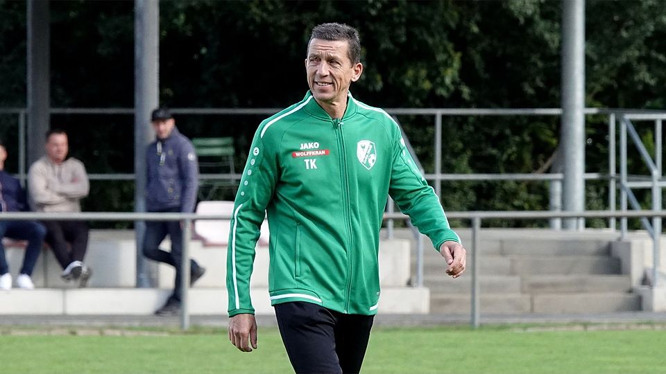 Seit Juli 2022 ist Tino Kandlbinder Cheftrainer beim SV Grün-Weiß Lübben.