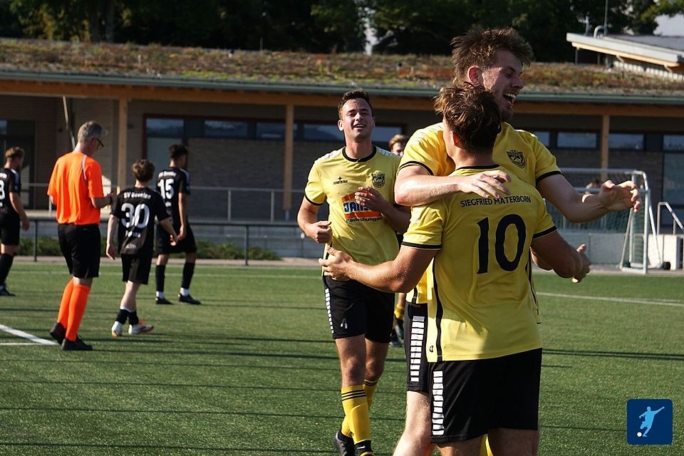 Derbysieger Materborn. 