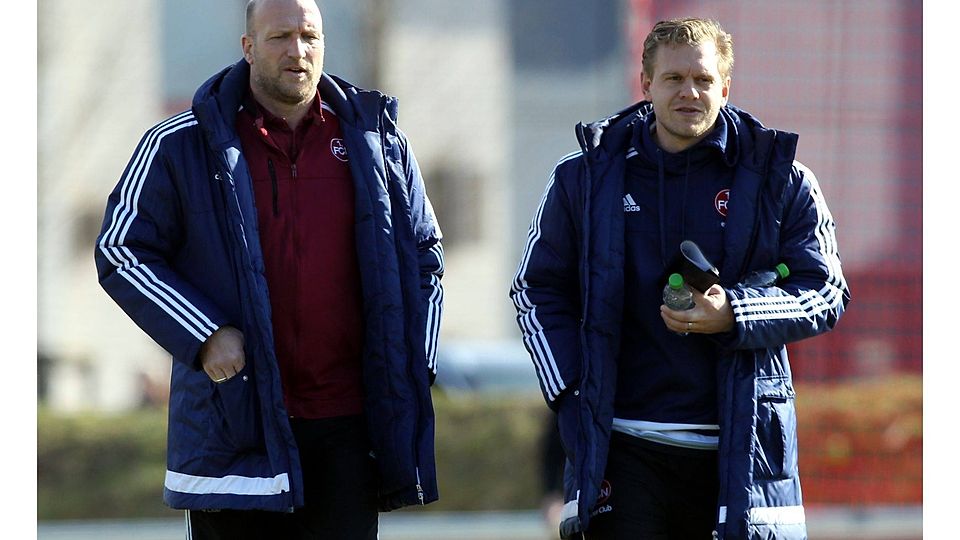 Verlassen den 1. FC Nürnberg: Roger Prinzen und Andreas Wolf. (F: Zink)