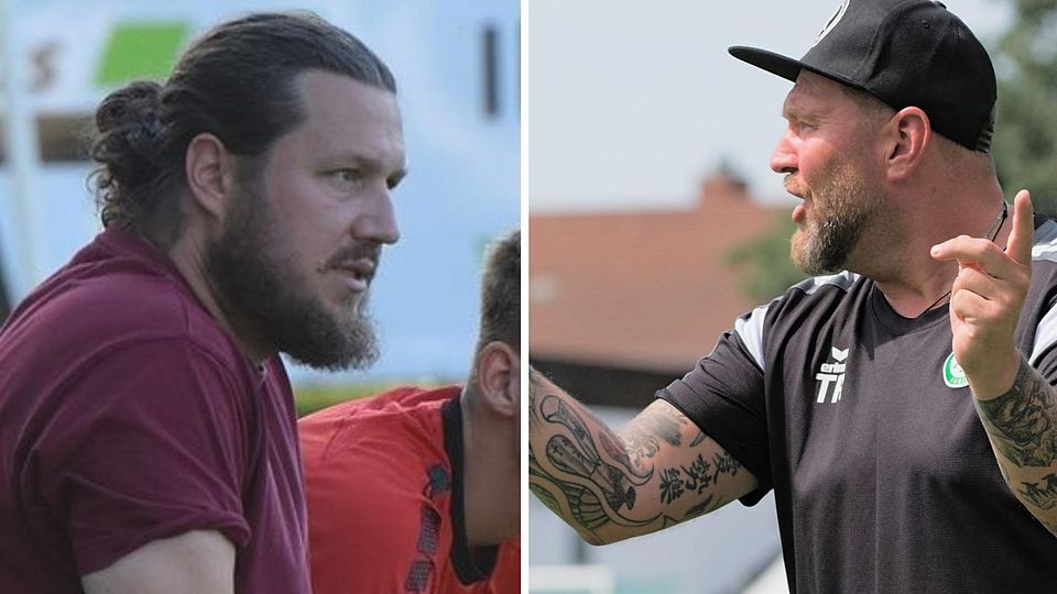 Ein besonderes Match war die vergangene Begegnung zwischen Aubing-Trainer Martin Buch (rechts) und Schwabing-Trainer Steven Zepeda (links).