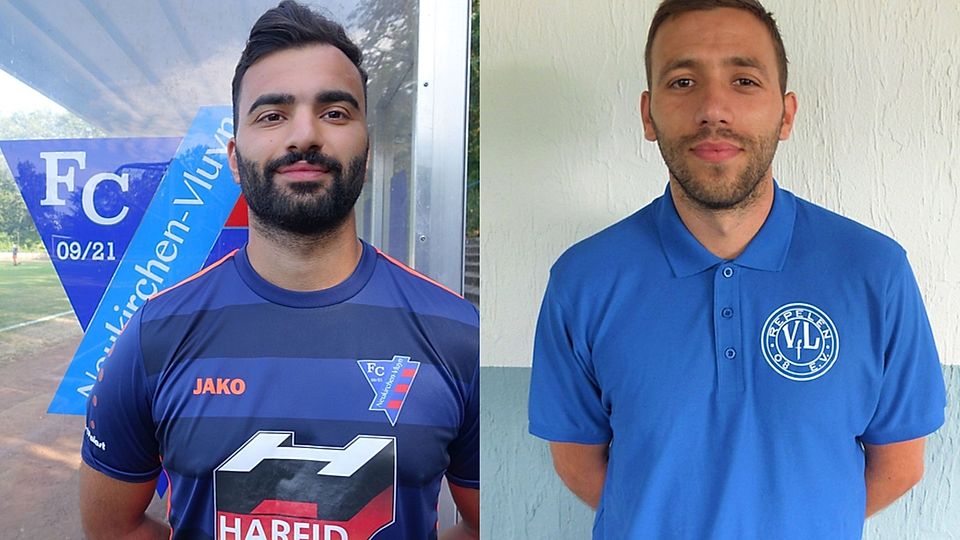 Hasan Hisman (li.) und Ehad Qorri verlassen den FC Neukirchen-Vluyn.