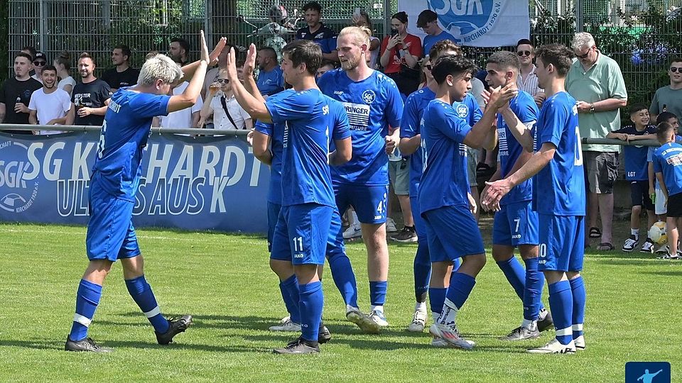 Die Kirchardter hatten reichlich Grund zu jubeln.