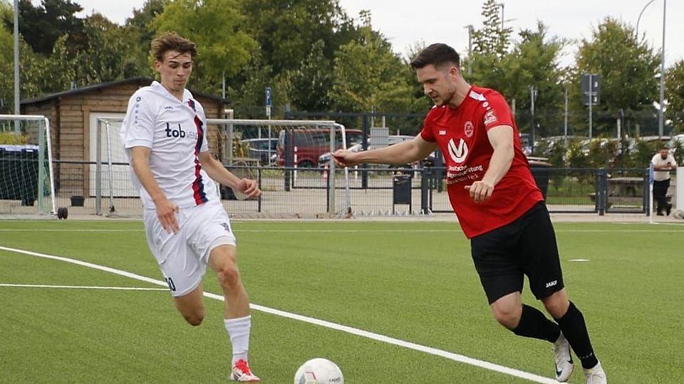 Dennis Freikamp und die Spvgg Meiderich hoffen wie viele Aufsteiger auf den ersten Sieg. 
