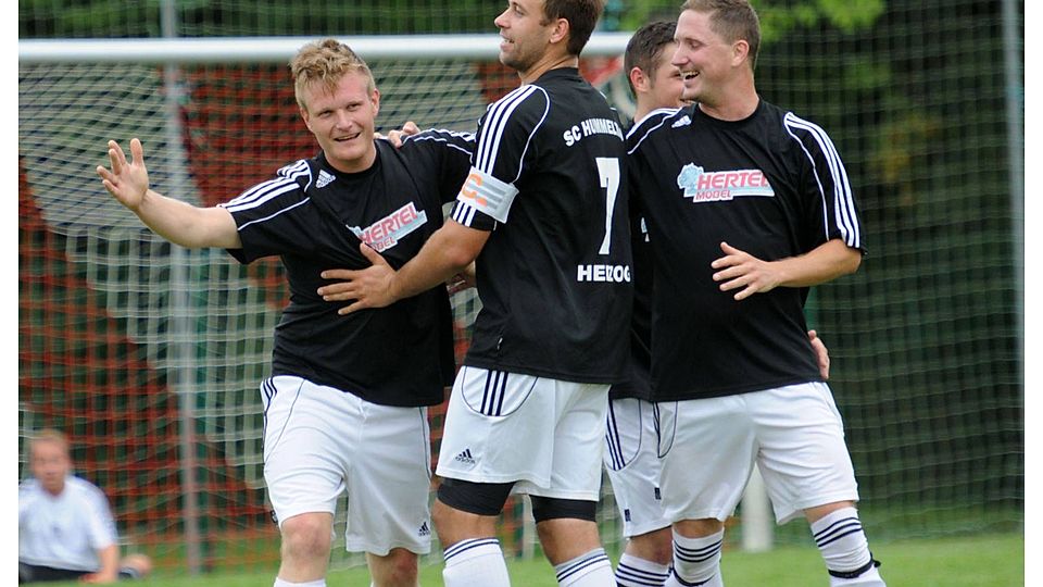Der SV Hummeltal setzte siuch im Derby gegen den SV Mistelgau mit 2:0 durch  F: Peter Mularczyk