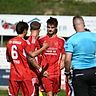 Endlich wieder Grund zum Jubeln: Nach sieben sieglosen Spielen feiert der TSV Seebach einen deutlichen 4:0-Kantersieg.
