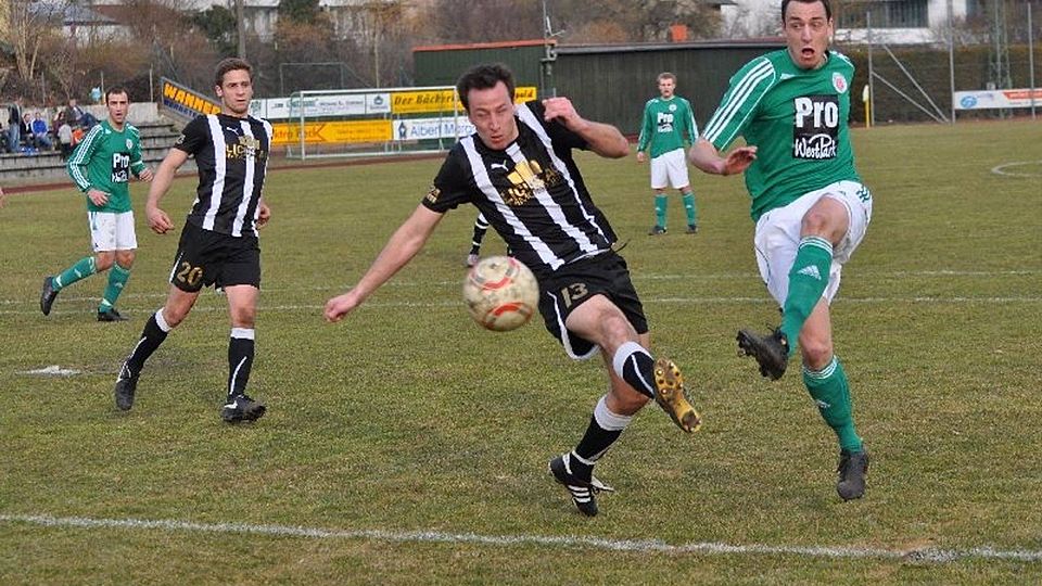 Eichstätt (in grün) besiegt Schwabmünchen mit 3:1. F: Fischer