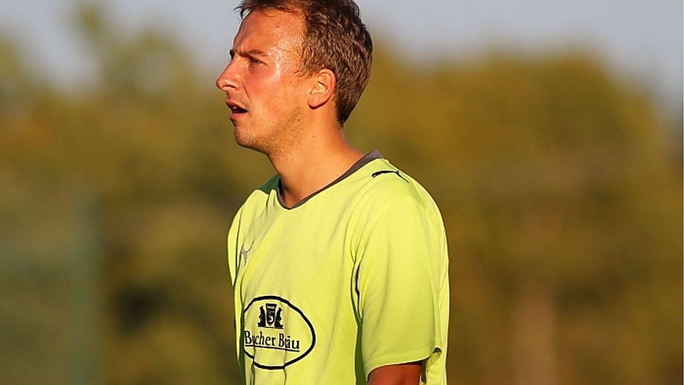 Zukünftiger Spielertrainer des SV Hohenau: Tobias Feucht  Foto: Werner Grübl