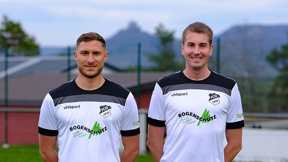 Bleiben ein weiteres Jahr Trainer auf dem Alten Berg: Kevin Schneider (links) & Fabio Pflumm (rechts) 